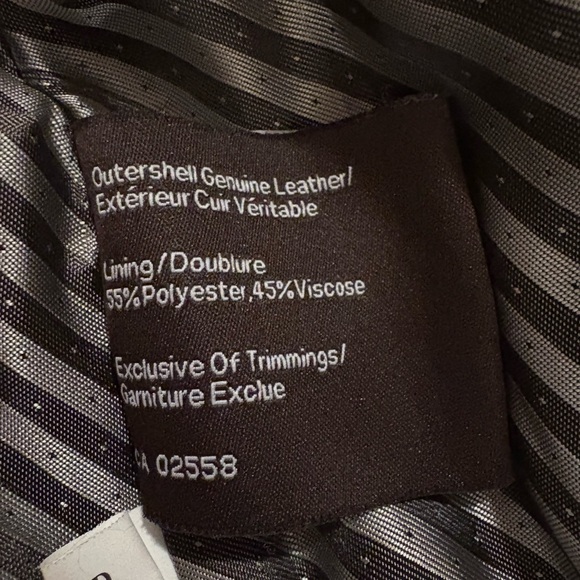 Danier Brown Leather Jacket - Picture 4 of 7